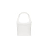 Knit Halter Tank Top - White