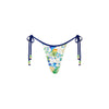 Micro Thong Tie Side Bikini Bottom - Blue Crush