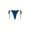 Lettuce Edge Thong Tie Bikini Bottom - Mystic Moon