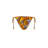 Dipped Cheeky Tie Bikini Bottom - Frangipani Fizz