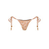Decorative Thong Tie Side Bikini Bottom - Wild Skies