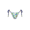 Lace Stitch Ring Tie Bikini Bottom - Blue Crush