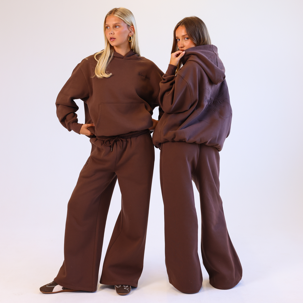 Embroidered Track Pants - Coco