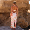Halter Mesh Maxi Dress - Wild Skies