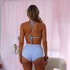 Simple Strap Halter BIkini Top - Skinny Dip