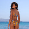 Minimal Full Coverage Bikini Bottom - Frangipani Fizz