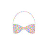 Retro Balconette Bra Bikini Top - Moonflower