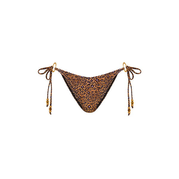 Ring Cheeky Tie Bikini Bottom - Kosmic Kat