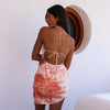 Ruched Side Mini Dress - Wild Skies