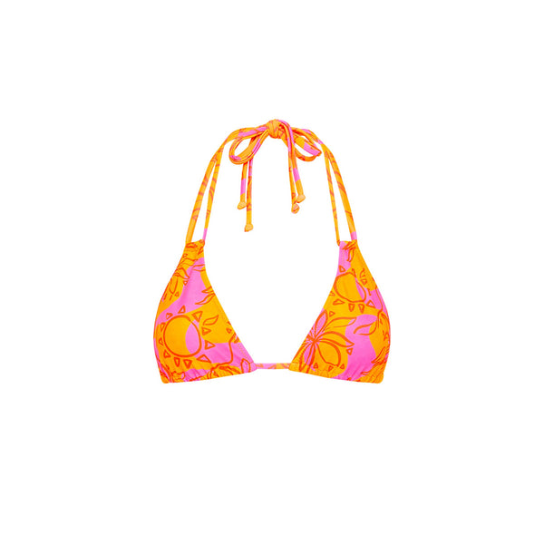 Halter Bralette Bikini Top - Sangria Swirl –KulaniKinisCanada