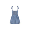 Ruffle Corset Mini Dress - Darling Denim