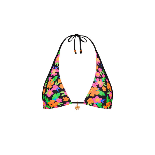 【GLOWNY】25HS★(S,M,L) HALTER BIKINI TOP Bind Tie Halter Bikini Top - Midnight Glow –KulaniKinisCanada