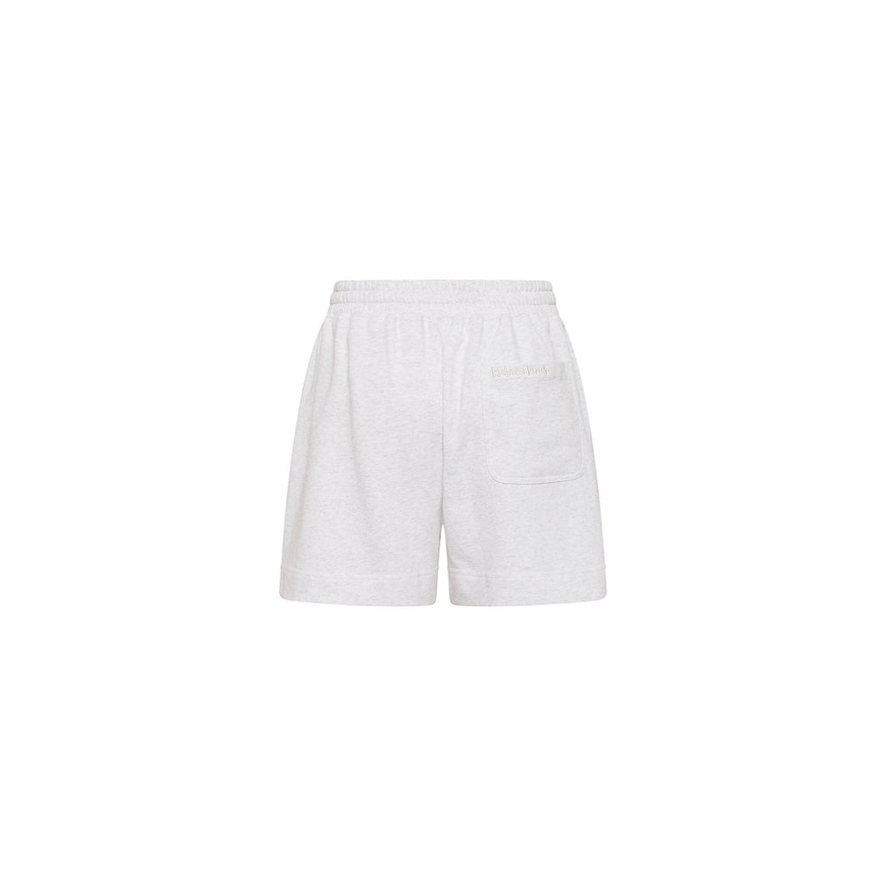 Unisex Lounge Shorts - Silver Stone