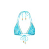 Crochet Halter Bikini Top - Starry Seas