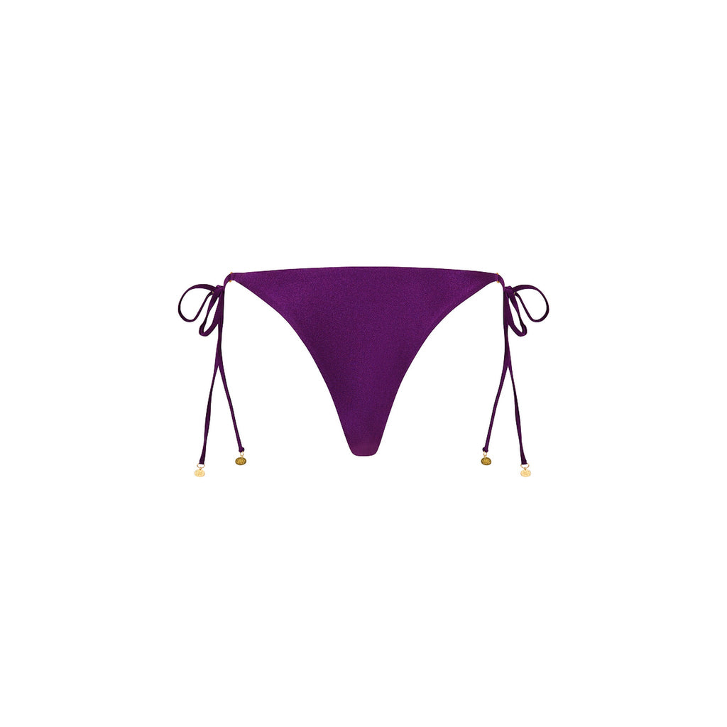 Thong Tie Side Bikini Bottom - Sugar Plum
