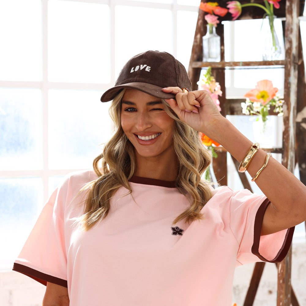 Vintage Corduroy Cap - Starry Love