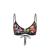 Bind Slim V Crop Bikini Top - Midnight Glow