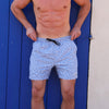 Men's Swim Trunks - Daisy Denim