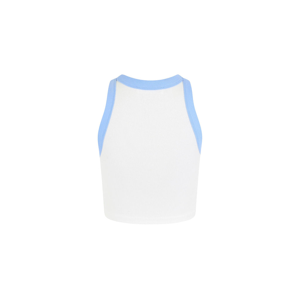 Bind Crop Tank Top - Sunny Daze