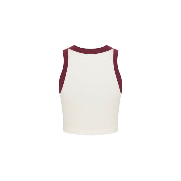 Bind Crop Tank Top - Wild West
