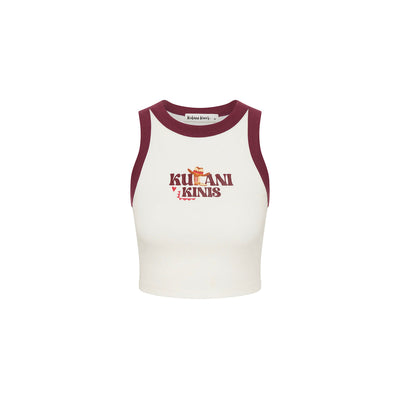 Bind Crop Tank Top - Wild West