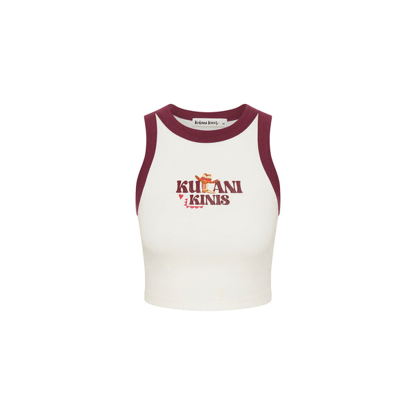 Bind Crop Tank Top - Wild West