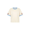 Boyfriend Bind Tee - Frangipani Fizz