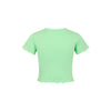 Lettuce Cropped Mini Tee - Apple Sorbet