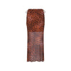 Chiffon Tie Side Maxi Skirt - Leopard Lasso