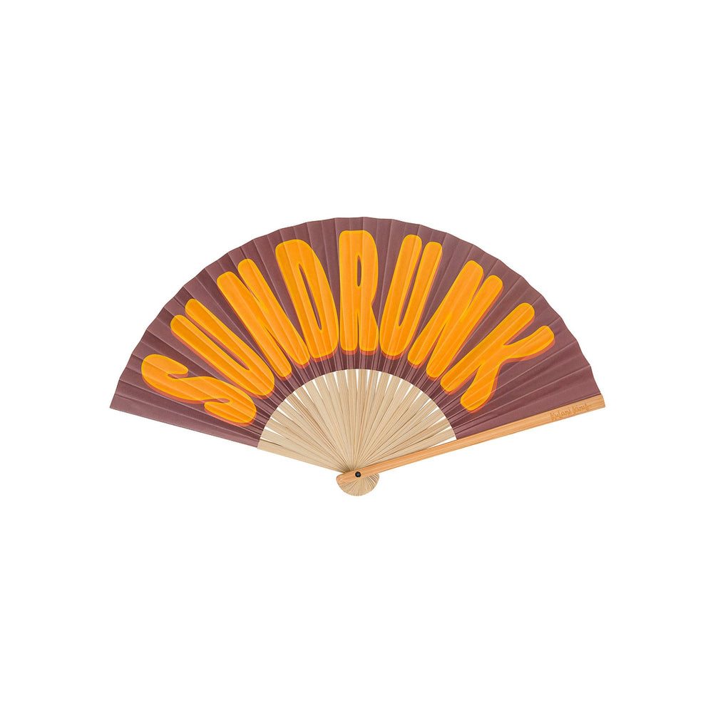 Paper Fan - Cocoa Heat