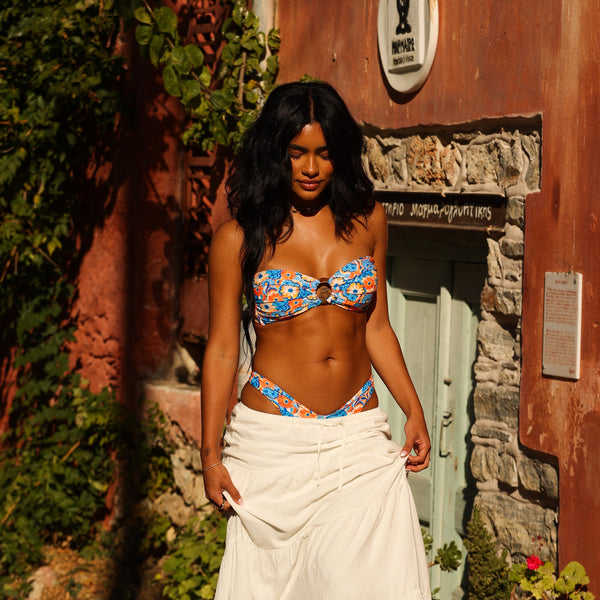 Strapless Bandeau Bikini Top - Havana Heat