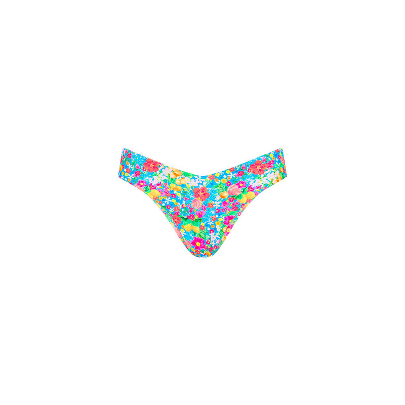 Cheeky V Bikini Bottom - Mermaid Garden