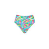 High Hip Cheeky Bikini Bottom - Mermaid Garden