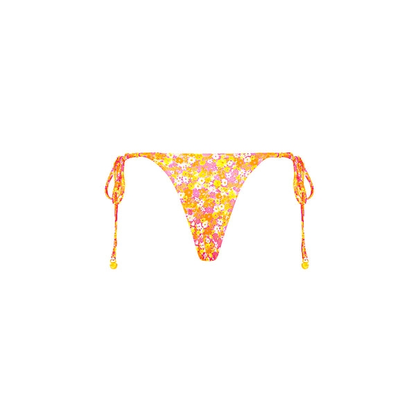 Thong Tie Side Bikini Bottom - Mimosa Meadows