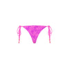 Thong Tie Side Bikini Bottom - Bubble Berry