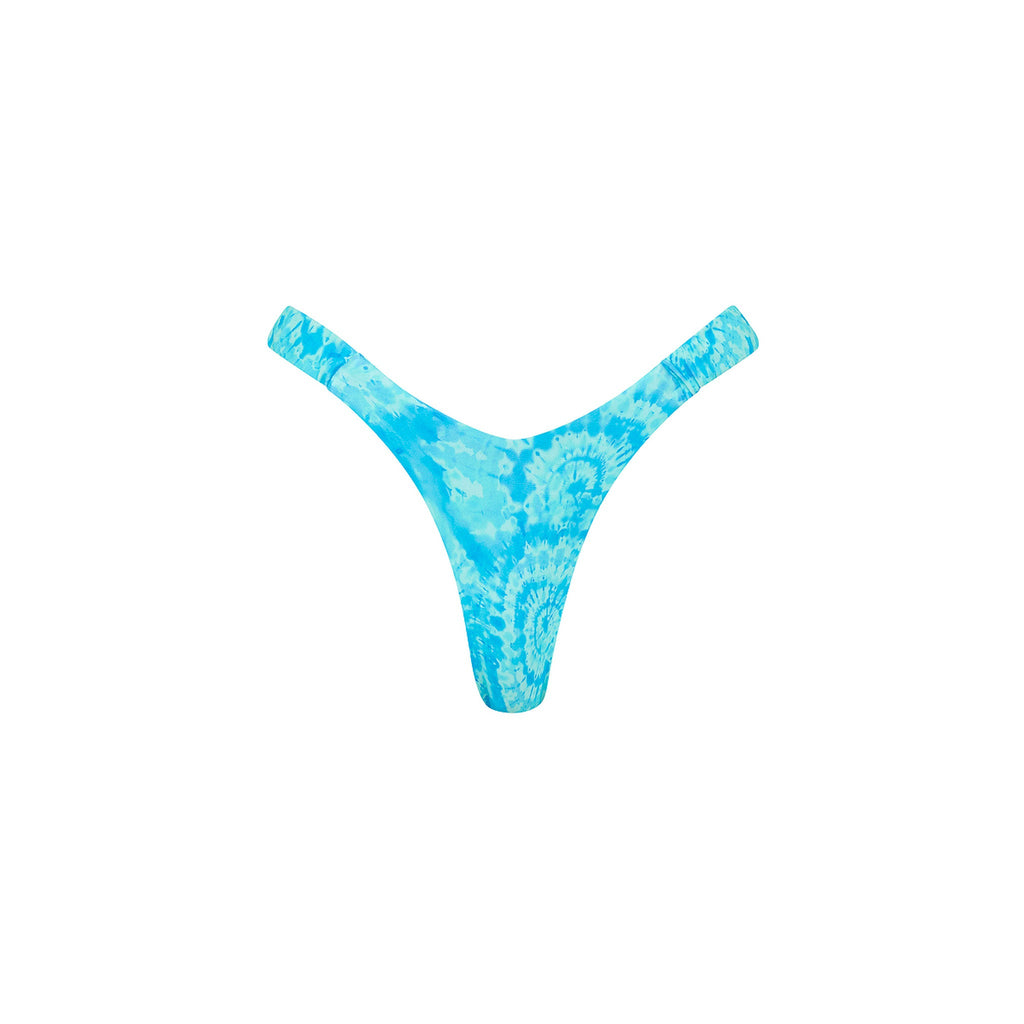 Retro Y Thong Bikini Bottom - Starry Seas