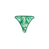 Twin Strap Cheeky Bikini Bottom - Emerald Tides