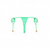 Micro Thong Tie Side Bikini Bottom - Tequila Spritz