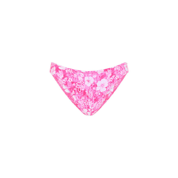 Vintage V Full Coverage Bikini Bottom - Island Blush
