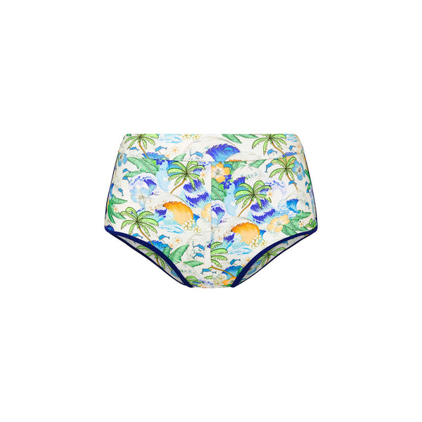 Bind Cheeky Swim Short - Blue Crush