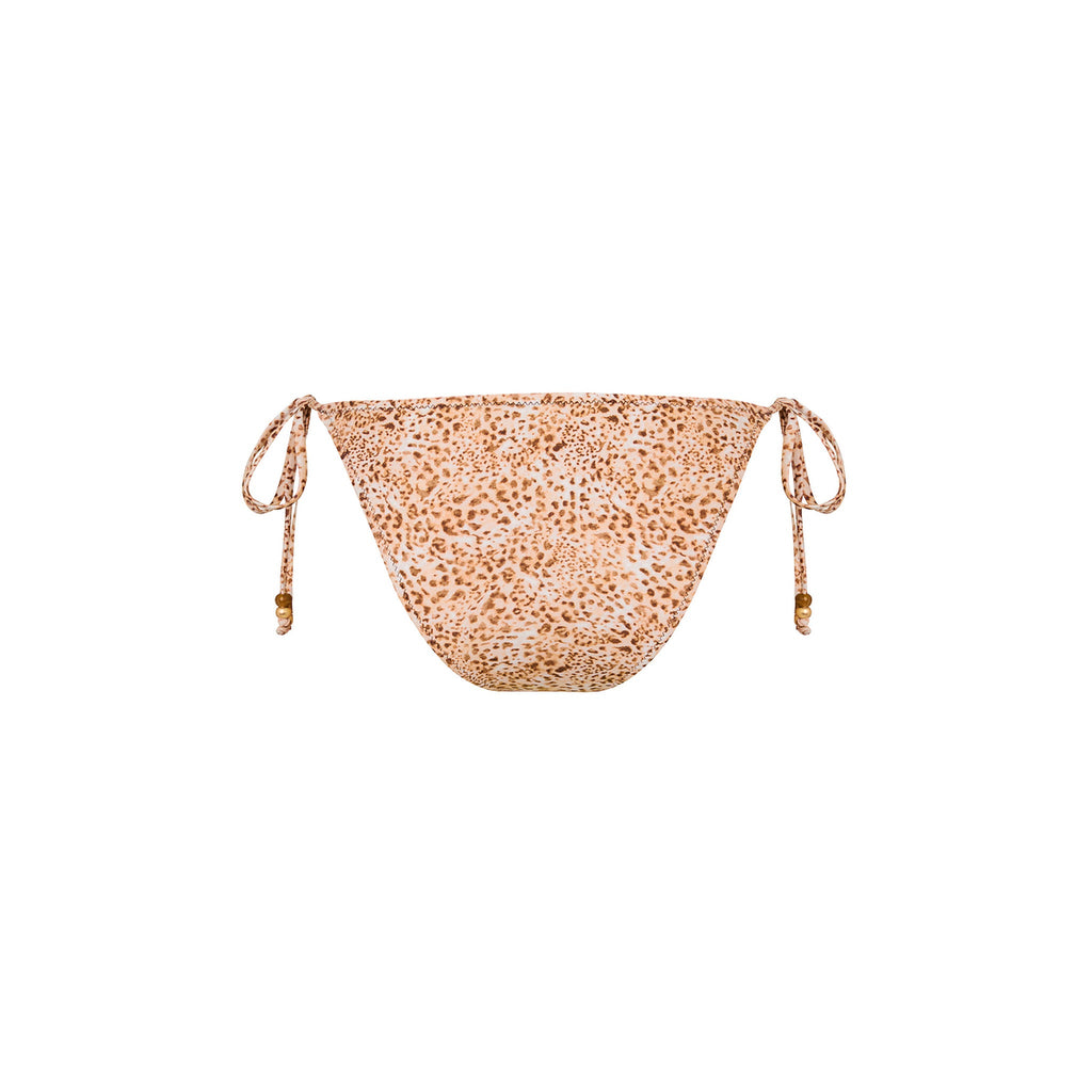 Full Coverage Tie Bikini Bottom - Wild Skies
