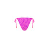 Ring Cheeky Tie Bikini Bottom - Bubble Berry