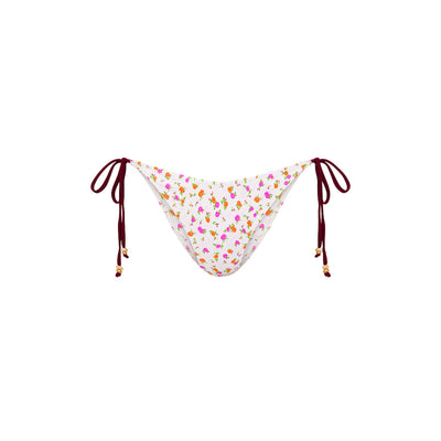 Dipped Cheeky Tie Bikini Bottom - Rosie Posie