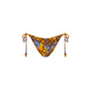 Dipped Cheeky Tie Bikini Bottom - Frangipani Fizz