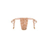 Tie Ruched Thong Bikini Bottom - Wild Skies