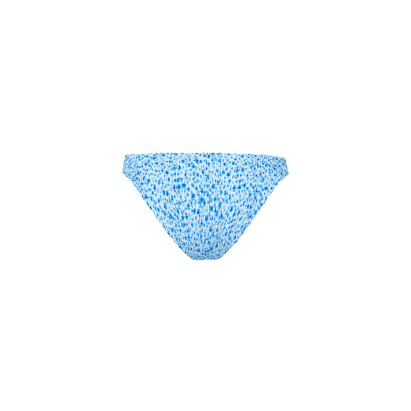 Shirred Minimal Full Coverage Bikini Bottom - Dream Flower