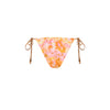 Trio Ring Cheeky Tie Bikini Bottom - Wild Skies