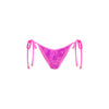 Bind Dipped Cheeky Tie Bikini Bottom - Bubble Berry