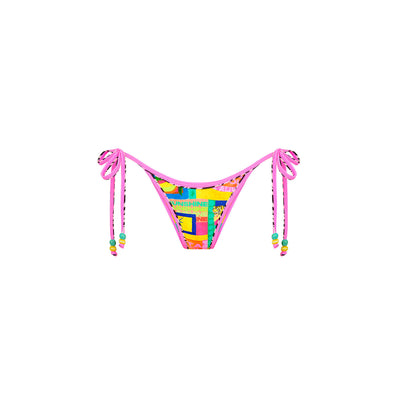 Double Bind Cheeky Tie Bikini Bottom - Sun Honey