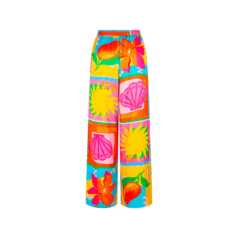 Drawstring Resort Pants - Sunkissed Coast
